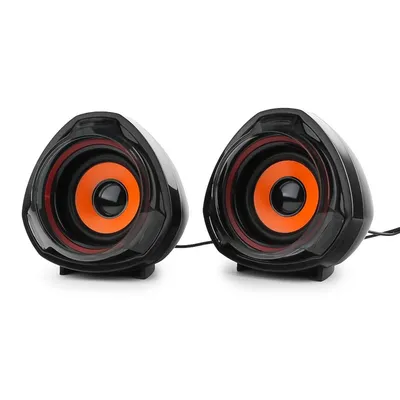 <085645> Акустическая система Gembird SPK-105 (5Вт, USB-питание, регулятор громкости) черный [SPK-105]