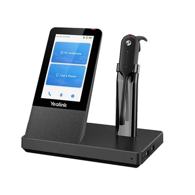 Наушники Yealink - WH67 UC, Моно, Bluetooth, 120 метров, batt 8h, беспроводной, 100Hz-8kHz, 100Hz-10kHz, цвет чёрный, WH67 UC