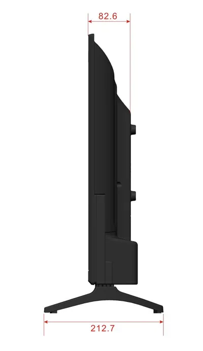 40"    LED ЖК телевизор Leff 40F550T (1920x1080, HDMI, LAN, WiFi,  BT,  USB,  DVB-T2, SmartTV)