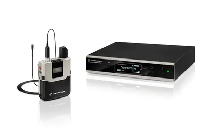 Беспроводная система SL DW [505886] Sennheiser [SL LAVALIER SET DW-3-EU R] с петличным микрофоном, инсталляционный вариант с рэковым креплением