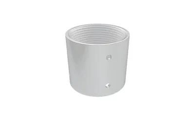Муфта соединительная Wize Pro EC1-W, для штанг, белая