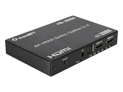 Коммутатор iconBIT HS-2505, 2×4, 4K60