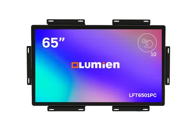 Сенсорный дисплей Lumien LFT6501PC, 65", 3840x2160, проекционно-ёмкостный, 10 касаний
