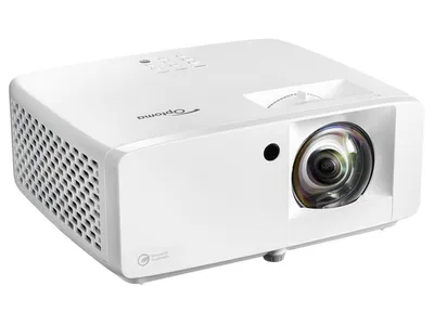 Лазерный проектор Optoma [ZH450ST] DLP FullHD(1920*1080),4200 ANSI lm;300000:1;TR 0,496:1;HDMI x2; AudioOUT x1 Jack3.5mm; USB-A 1.5A; RS232;RJ45; 15W mono; 32dB; 3kg белый (E9PD7L311EZ3)