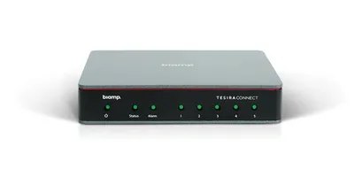 Коммутатор Biamp 912.0039.900/911.0039.900, TesiraCONNECT TC-5, AVB, PoE+, 5×RJ-45