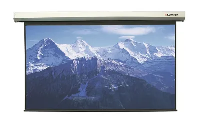Экран с электроприводом Lumien LMLC-100104, 226", 299×510 см, Matte White FiberGlass, 16:9