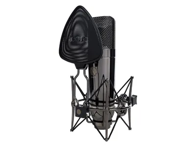 Микрофон конденсаторный Icon [Space 87] студийный, диаграммы Cardioid, Omnidirectional, Figure 8, частотный диапазон 20-20000 Гц, сопротивление 200 Ом, SPL 127 дБ, S/N 68/71/69 дБ (Omni/Cardioid/8), питание + 48 В, разъем XLR-F, подвес, поп-фильтр, кейс