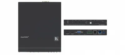 Масштабатор Kramer 72-00003790, HDMI/DP/VGA в HDBaseT, 4К60 4:4:4, PoE