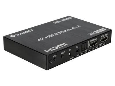 Матричный коммутатор iconBIT HS-2509, 4×2, 4K60