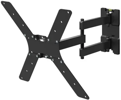 Кронштейн Holder LCD-5566-B, 32"–55", макс. 45 кг, поворотно-выдвижной, черный