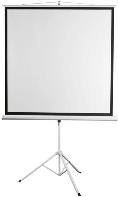 Экран на штативе Digis - Kontur-D, 178x181 см, (рабочая поверхность 172x172 см), 1:1, ручное управление, DSKD-1104