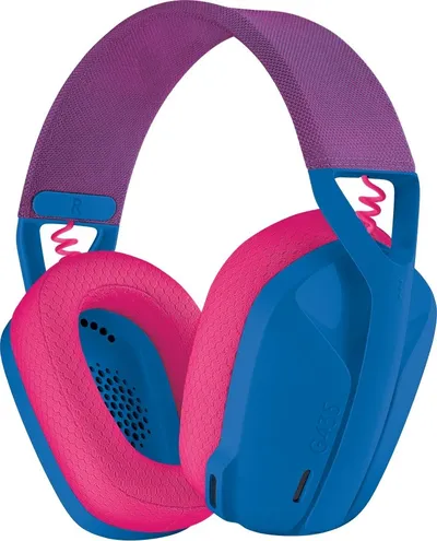 Гарнитура Logitech G435 LIGHTSPEED (981-001065), беспроводная, BT