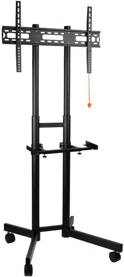 Arm media PT-STAND-7 black {LED/LCD телевизоров 32"-80", max 50 кг, наполная, 1 ст свободы, высота 1060-1500 мм, max VESA 600x400 мм}