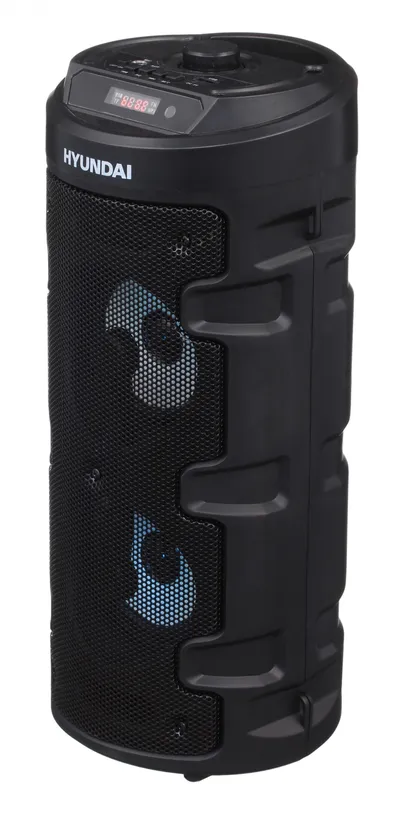 <118789> Аудиосистема Hyundai H-MC160 50W FM USB BT SD/MMC черный [H-MC160]