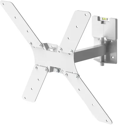 LCD-5520-W Кронштейн для телевизора Holder LCD-5520-B белый 32"-55" макс.45кг настенный поворотно-выдвижной и наклонный
