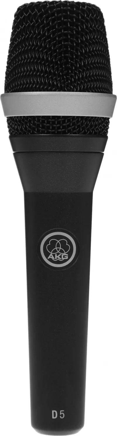 Микрофон проводной AKG D5 XLR, динамический, вокальный, для сцены (3138X00070)