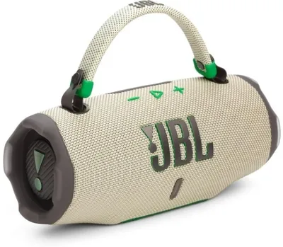 JBL Портативная акустика Charge 6, 45 Вт, Bluetooth 5.4, IP68, USB Type C (зарядка), бежевый.