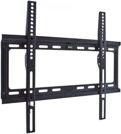 Kromax IDEAL-3 new black,  Кр. стал. наст. для TV 22"-65", max 50 кг, 0 ст св., от ст. 23 мм, max VESA 400x400 мм.