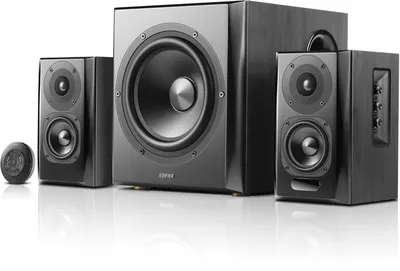 Колонки Edifier S351DB Black (2.1,150W RMS, дерево, Bluetooth aptX)