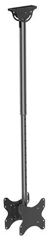 Кронштейн для телевизора Arm Media LCD-1650 черный, 15"-48" макс. 90 кг, потолочный, поворот и наклон