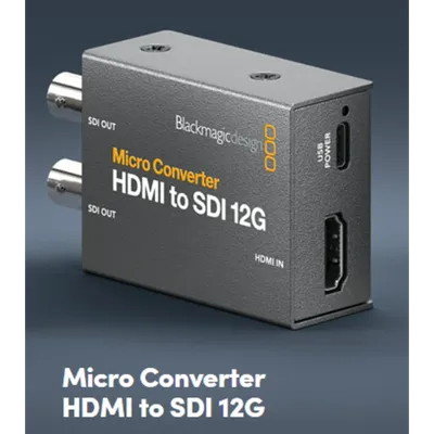 Конвертер микро HDMI в SDI 12G