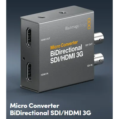 Конвертер микро двунаправленный SDI/HDMI 3G