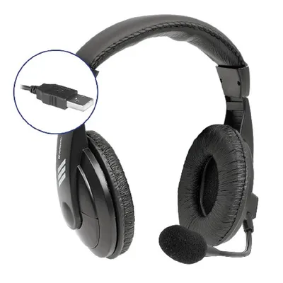 Гарнитура Defender 63752_DP, Gryphon 750U USB, черный