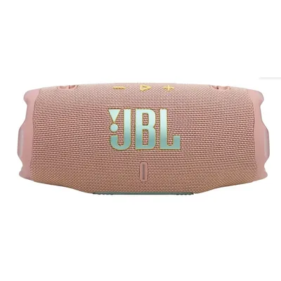 JBL Портативная акустика Charge 6, 45 Вт, Bluetooth 5.4, IP68, USB Type C (зарядка), розовый.
