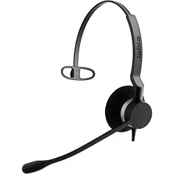 2303-820-104 - Гарнитура, Jabra, 2303-820-104, Jabra BIZ 2300 Mono QD, NC, Проводная, Защита PeakStop, накладные, Односторонняя гарнитура, Подключение QD