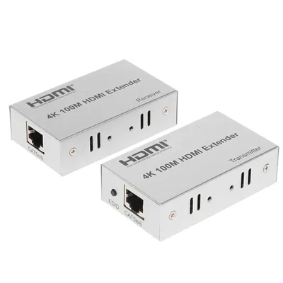 Удлинитель HDMI ORIENT VE047, 4K@30Hz, до 100м по витой паре