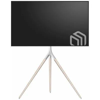 Стойка ONKRON 4603728442624, для ТВ 32"-65", белый, напольная