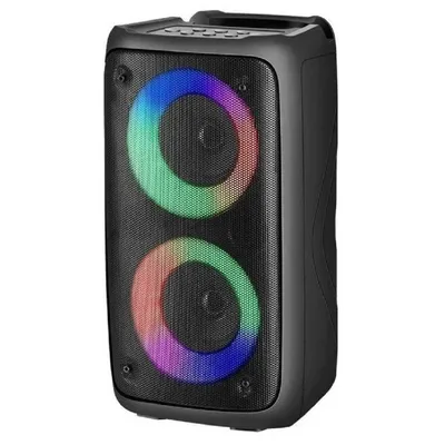 Портативная колонка Defender Boomer 20 20Вт Light/BT/FM/USB/AUX/MIC черный