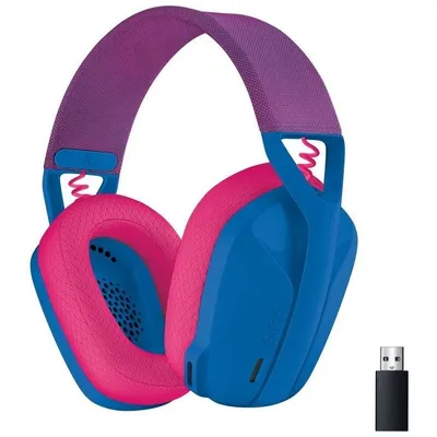 Logitech G435 LIGHTSPEED Wireless Gaming Headset (BT,беспроводные наушники с микрофоном,  с рег.гр) <981-001062>