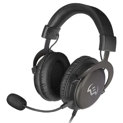 Гарнитура проводная игровая SVEN SV-018641, 3.5мм, 2.2м, серый