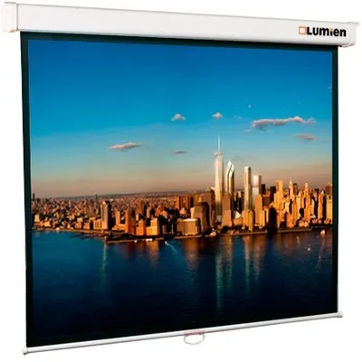 Экран проекционный Lumien LMP-100111, настенный, 131", 4:3, Matte White FiberGlass