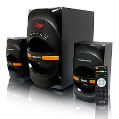 Акустическая система Dialog AP-210BBLACK, 2.1, 30W+2x15W, Bluetooth