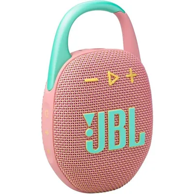 JBLCLIP5PINK - JBL Clip 5 - Portable Bluetooth Speaker with Carabiner - Pink