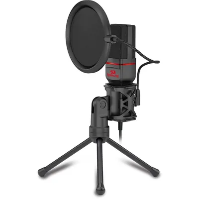 DEFENDER Микрофон стрим игровой Redragon Seyfert GM100  3.5 мм, кабель 1.5 м
