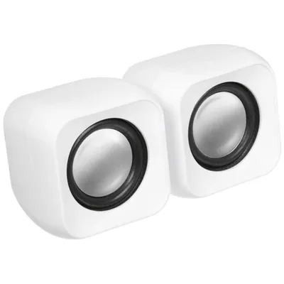 RITMIX SP-3010 white {RMS: 5 Вт (2 х 2,5 Вт), Диаметр динамиков: 2’’,  Частотный диапазон: 100 -20 кГЦ, Отношение сигнал/шум: ?80 дБ}