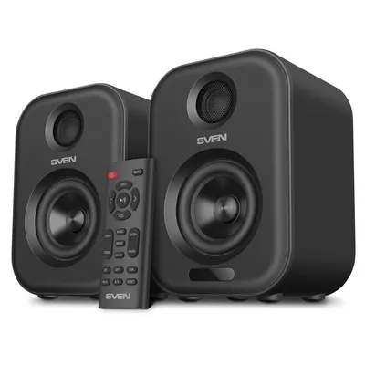 SVEN MC-5, серый (50 Вт, Bluetooth, RCA, OPT, USB, microSD, пульт)  2