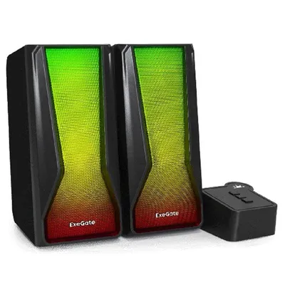 Колонки ExeGate Accord 230 (EX289687RUS), 2.0, USB, Bluetooth, 2x3Вт