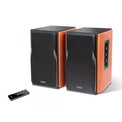 Edifier R1380T brown {42 W RMS, 55-20000Гц, МДФ, пульт ДУ, Bluetooth 5.1; 152 х 241 х 200мм}