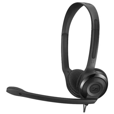 Sennheiser PC 5 CHAT черный {42-17000 Гц, 32 ?, 1 x 3,5 мм, 95 дБ SPL @ 1 кГц, 1В RMS, 90–15.000 Hz} 508328