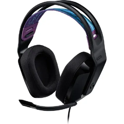 Гарнитура Logitech 981-000978, G335, игровая, 3.5мм, шумоподавление