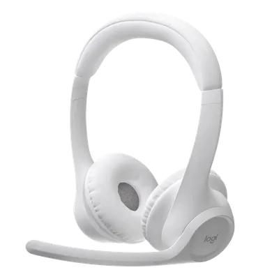Беспроводная гарнитура Logitech Wireless Headset ZONE 300, Bluetooth, OFF-WHITE, [981-001417]