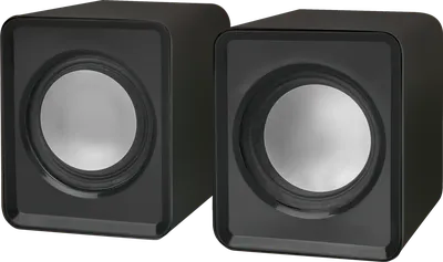 Колонки Defender 65503, 2.0, 2×2.5Вт, USB, черные