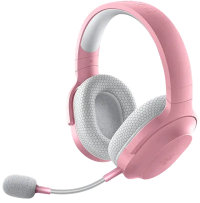 RZ04-04430300-R3M1 - Гарнитура, Razer, Barracuda X 2022, RZ04-04430300-R3M1, Беспроводные, Микрофон съемный, 20 - 20 000 Гц, Динамики 40 мм, 30 Ом, USB-C, Розовый