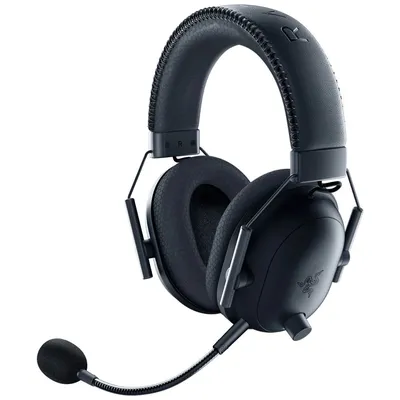 RZ04-04530100-R3M1 - Гарнитура, Razer, Blackshark V2 Pro, RZ04-04530100-R3M1, Игровая гарнитура, Беспроводные, 7.1 Surround Sound, 12 - 28000 Гц, 100 дБ, 32 Ом, 50 мм, Микрофон однонаправленный подвижный, 100 Гц – 10000 Гц, - 42 дБ, Проводные, 3,5 мм (mini jack), Черный