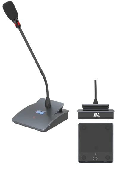 Пульт делегата ITC TS-W302A, 5G WiFi, цифровой микрофон