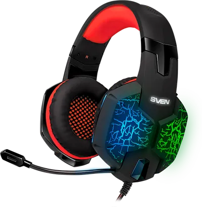 Наушники SVEN SV-014780, полноразмерные, USB, 7.1